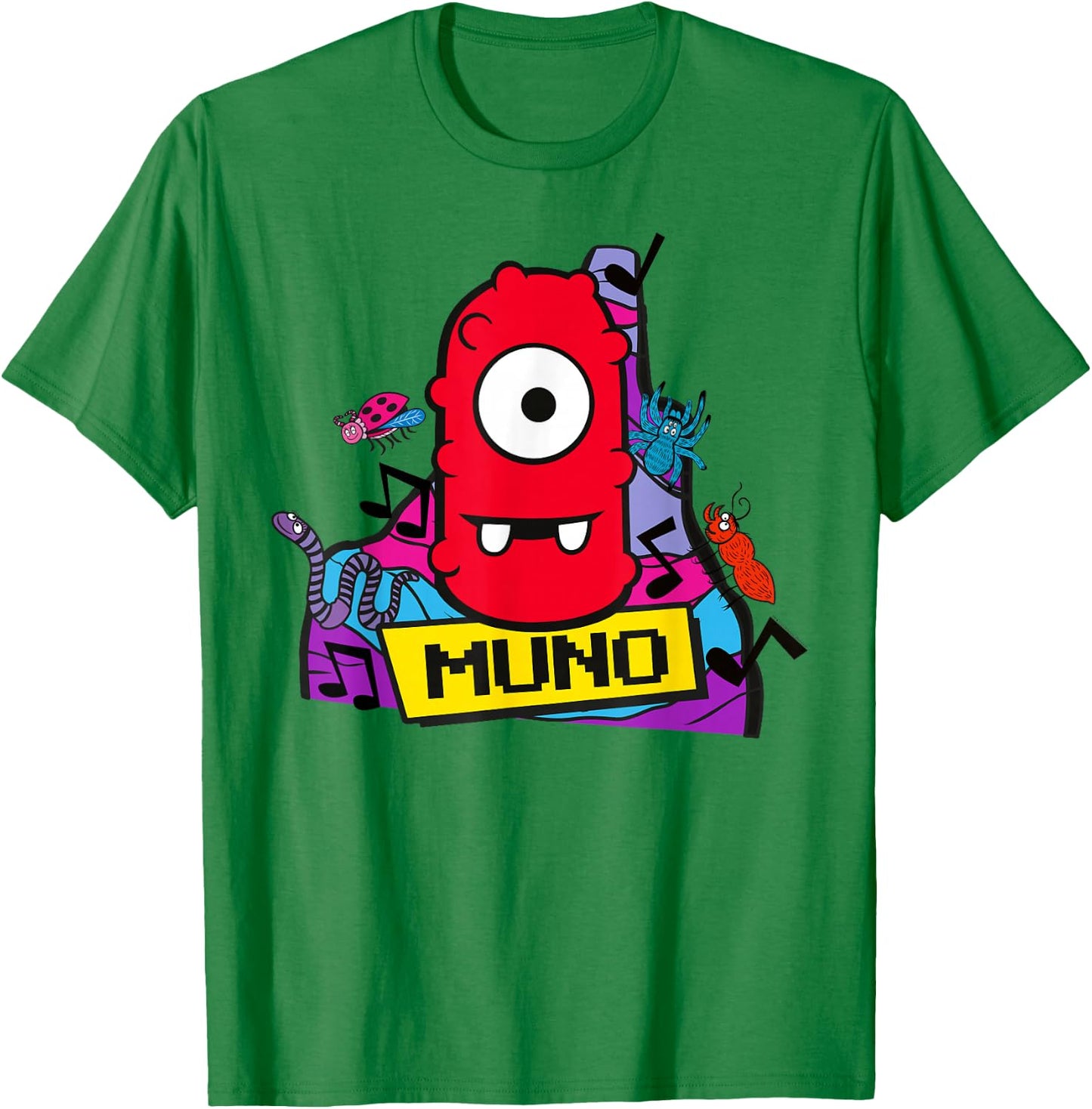 Yo Gabba Gabba - Classic Muno 02 T-Shirt - T-Shirt | Irish Green
