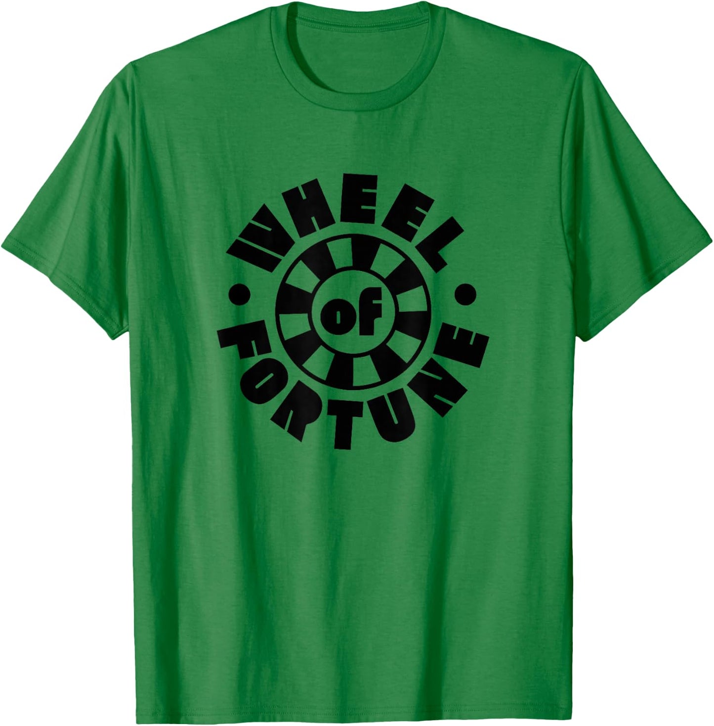 Wheel of Fortune Dark Wheel T-Shirt - T-Shirt | Irish Green