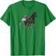 Sports Horse Race Harness Racing T-Shirt - T-Shirt | Irish Green