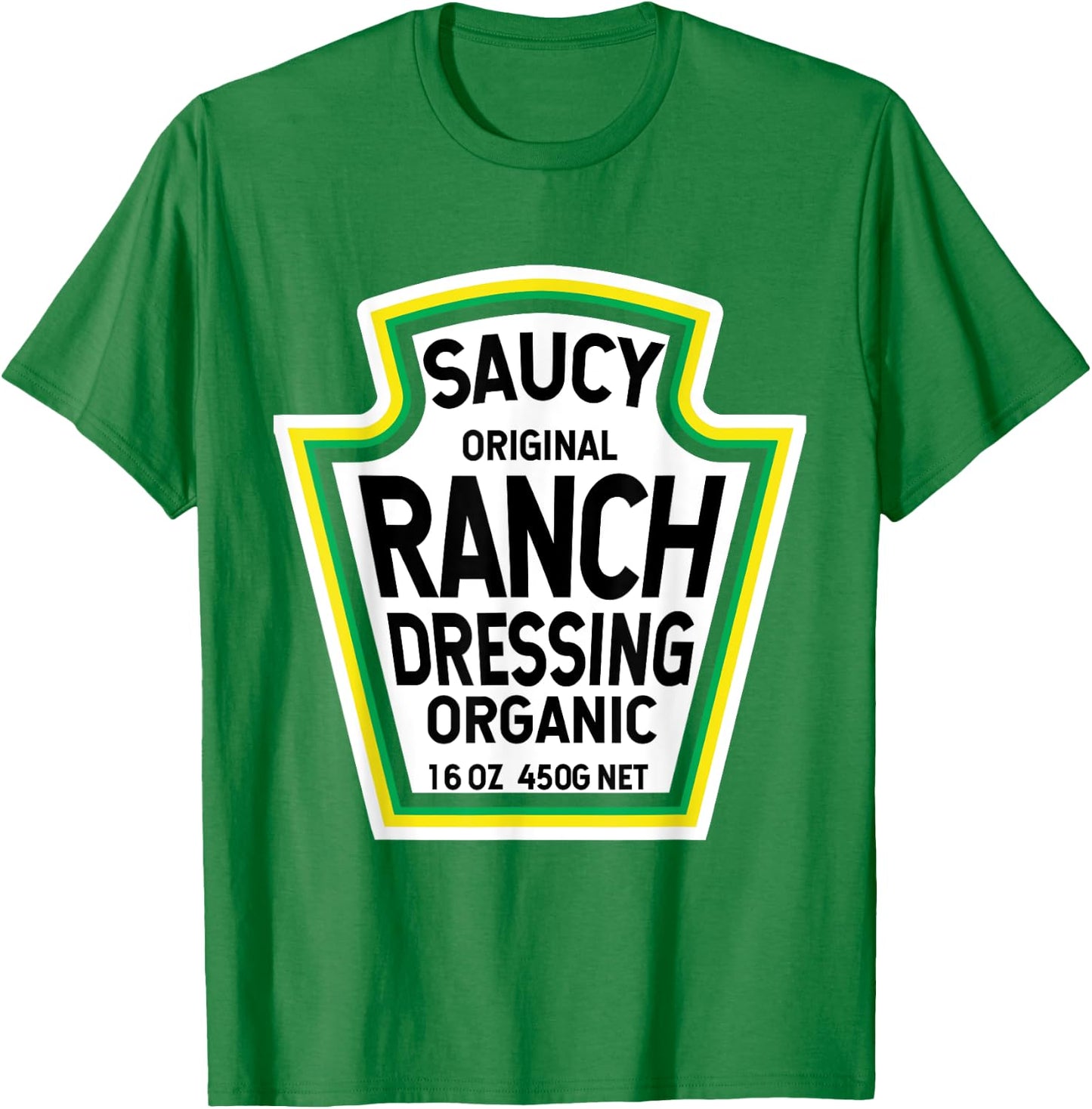 Ranch Dressing Salad Easy Halloween Costume Matching Group T-Shirt - T-Shirt | Irish Green