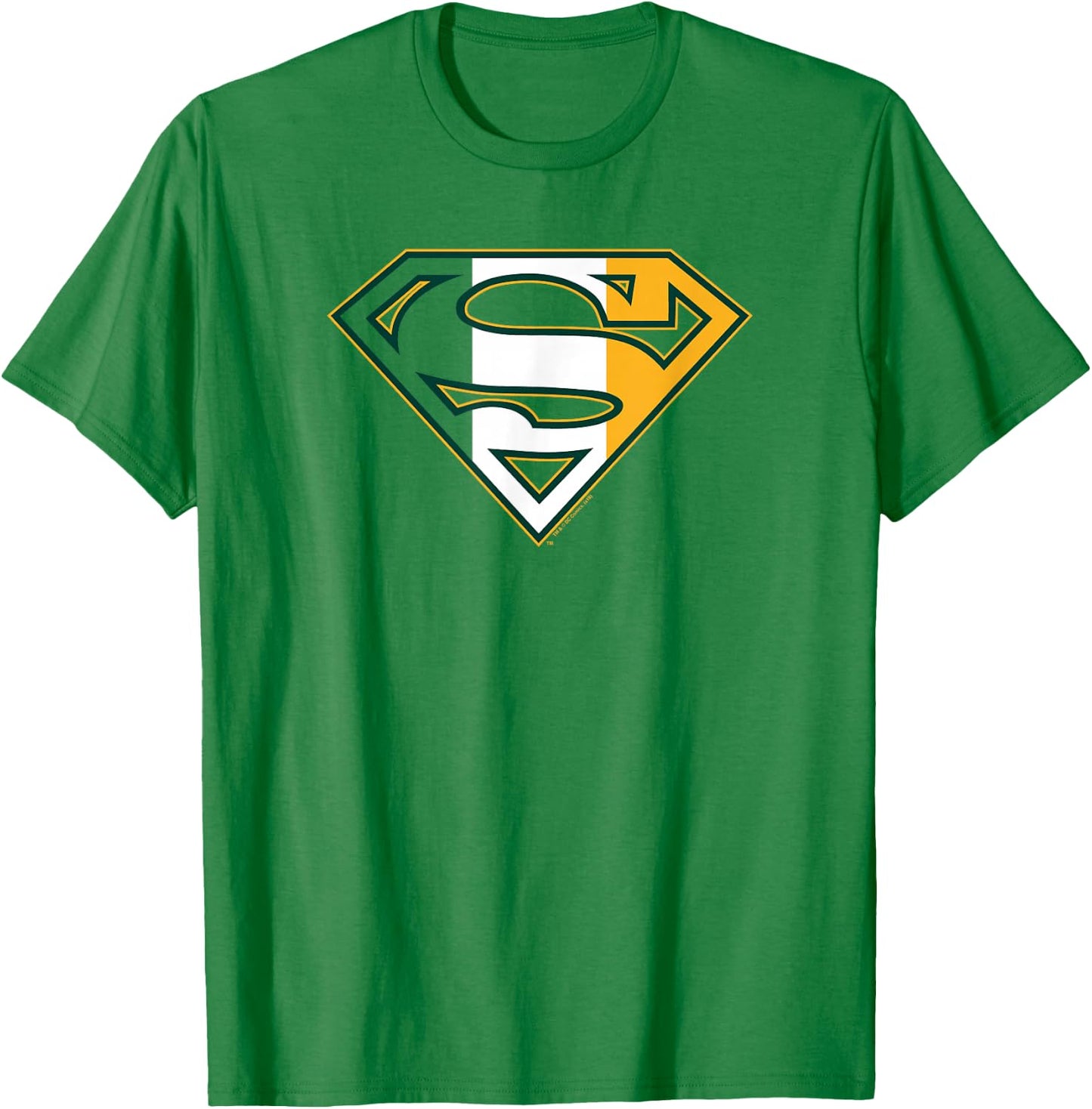 Superman Irish Shield T-Shirt - T-Shirt | Irish Green
