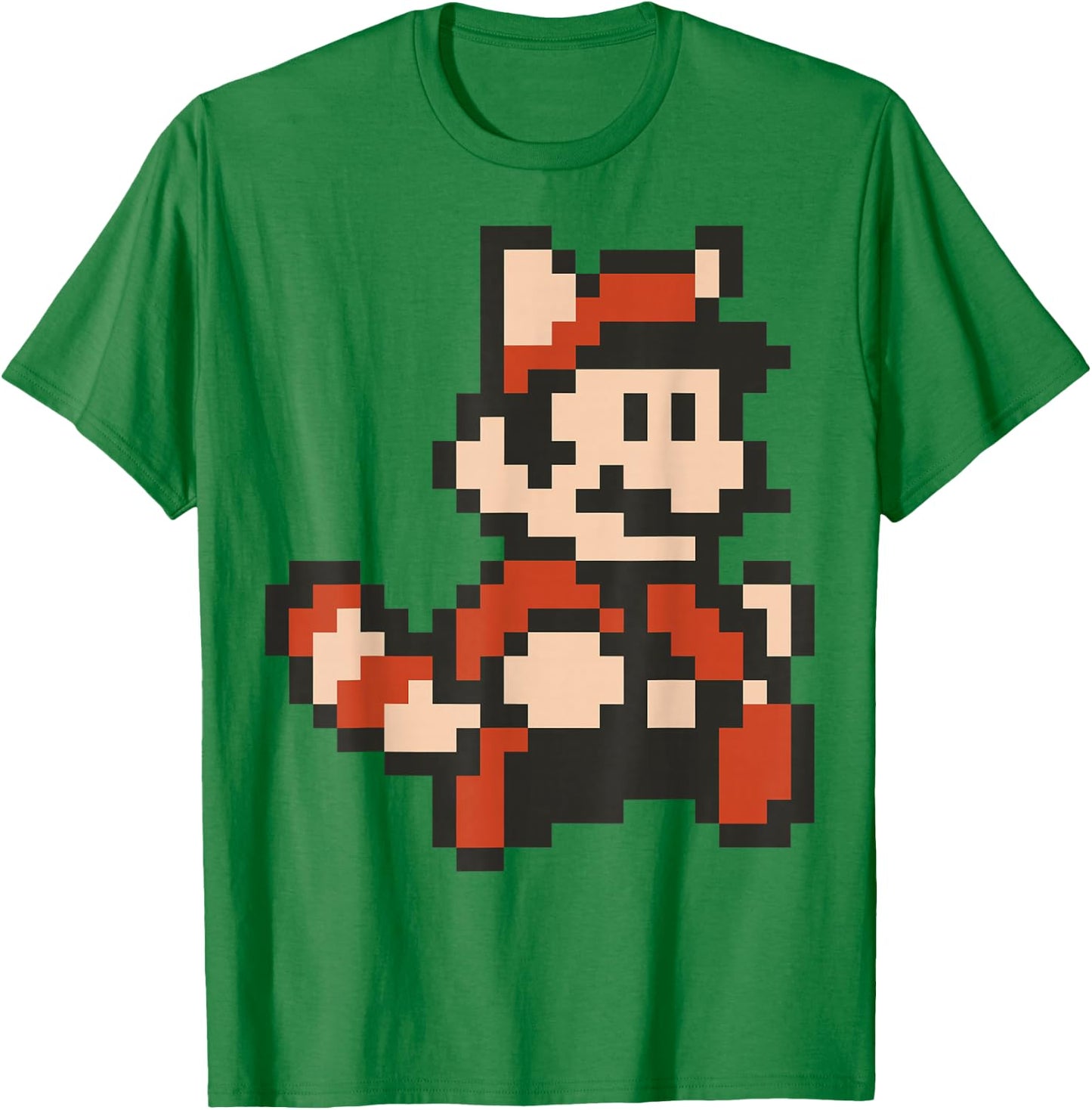 Nintendo Super Mario 3 Flying Mario Sprite T-Shirt - T-Shirt | Irish Green