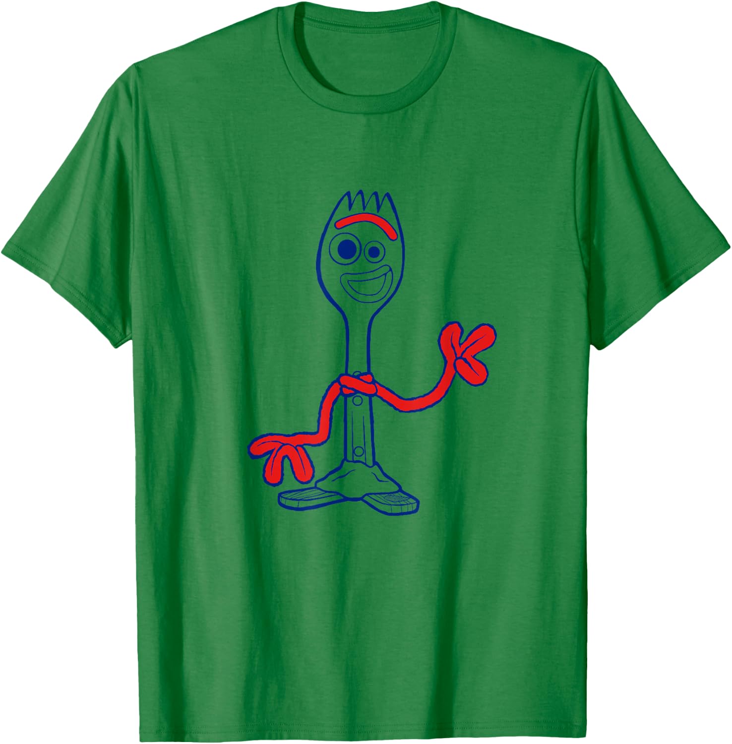 Disney Pixar Toy Story 4 Forky Waves Hi T-Shirt - T-Shirt | Irish Green
