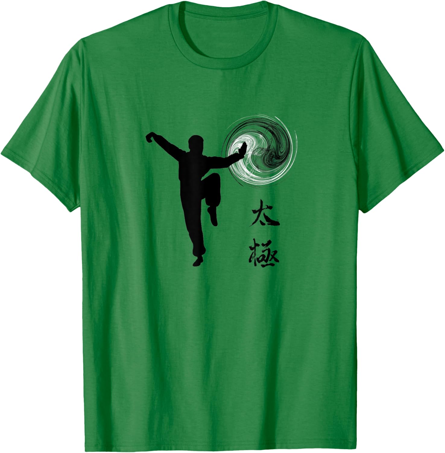 Tai Chi Chuan / Taijiquan Whip Posture T-Shirt - T-Shirt | Irish Green