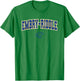 Embry-Riddle ERAU Eagles Arch Logo T-Shirt - T-Shirt | Irish Green