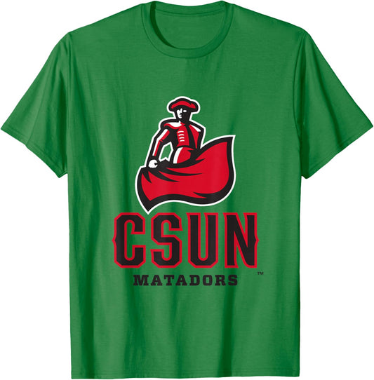 Cal State Northridge Matadors Icon Pink Officially Licensed T-Shirt - T-Shirt | Irish Green