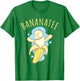 Bananatee Manatee Banana Dugong Pun Funny Fruit T Shirt T-Shirt - T-Shirt | Irish Green