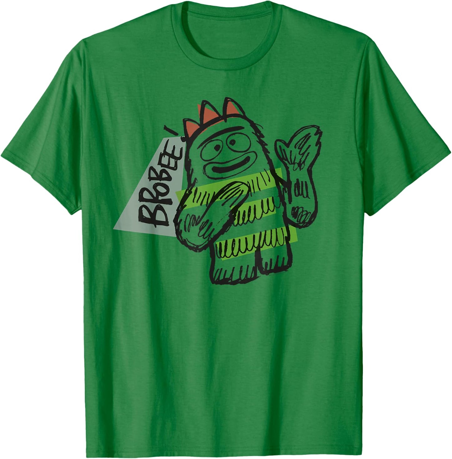 Yo Gabba Gabba - Sketch Brobee T-Shirt - T-Shirt | Irish Green
