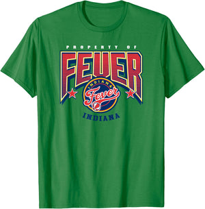 WNBA Indiana Fever Nothing but Net T-Shirt - T-Shirt | Irish Green