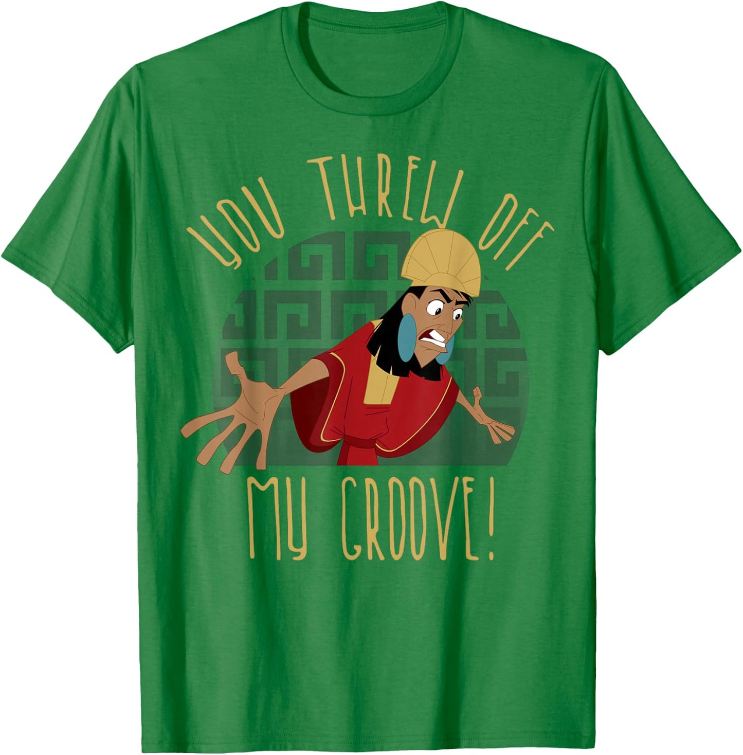 Disney Emperor's New Groove You Threw Off My Groove T-Shirt - T-Shirt | Irish Green