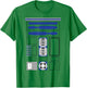 Star Wars R2-D2 Costume Halloween T-Shirt - T-Shirt | Irish Green