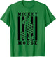 Disney - Mickey Mouse American Flag Americana T-Shirt - T-Shirt | Irish Green