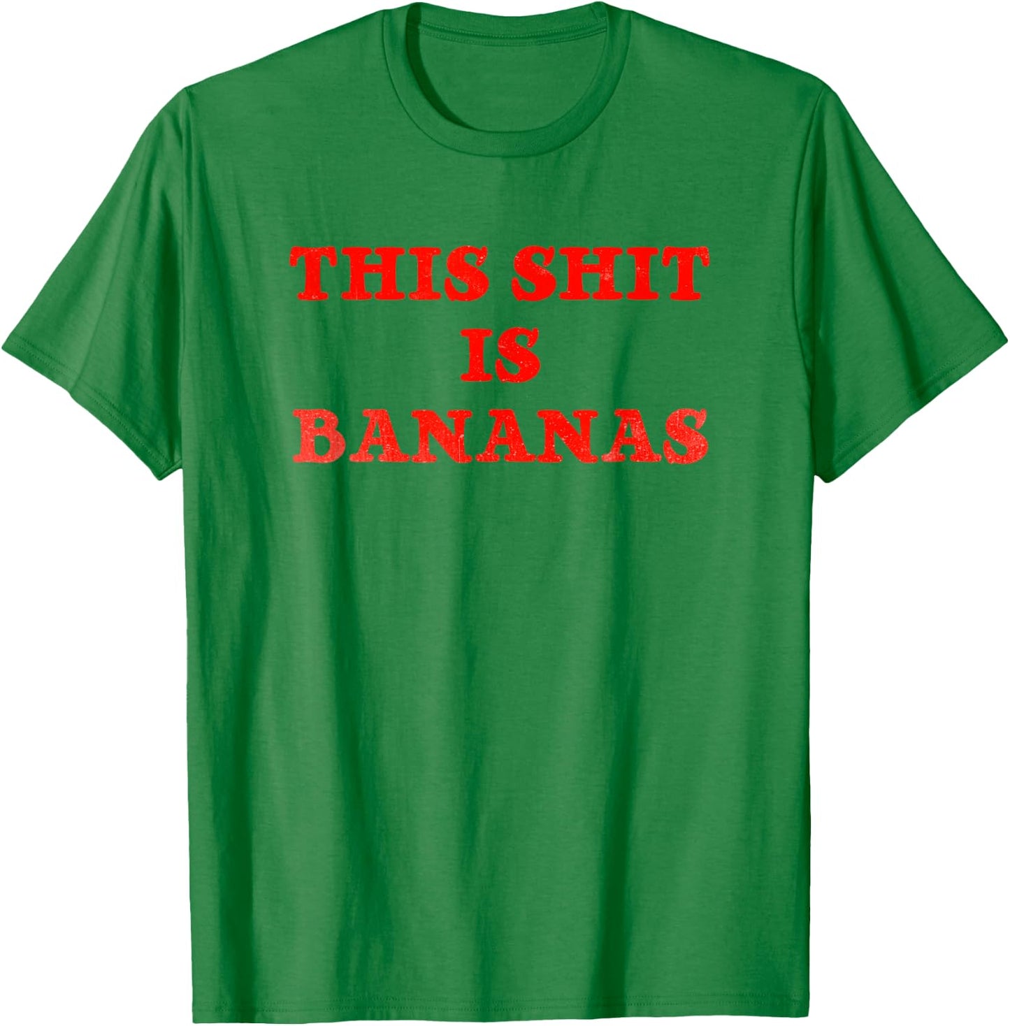 This Shit is Bananas - Retro Pop Music T-Shirt - T-Shirt | Irish Green