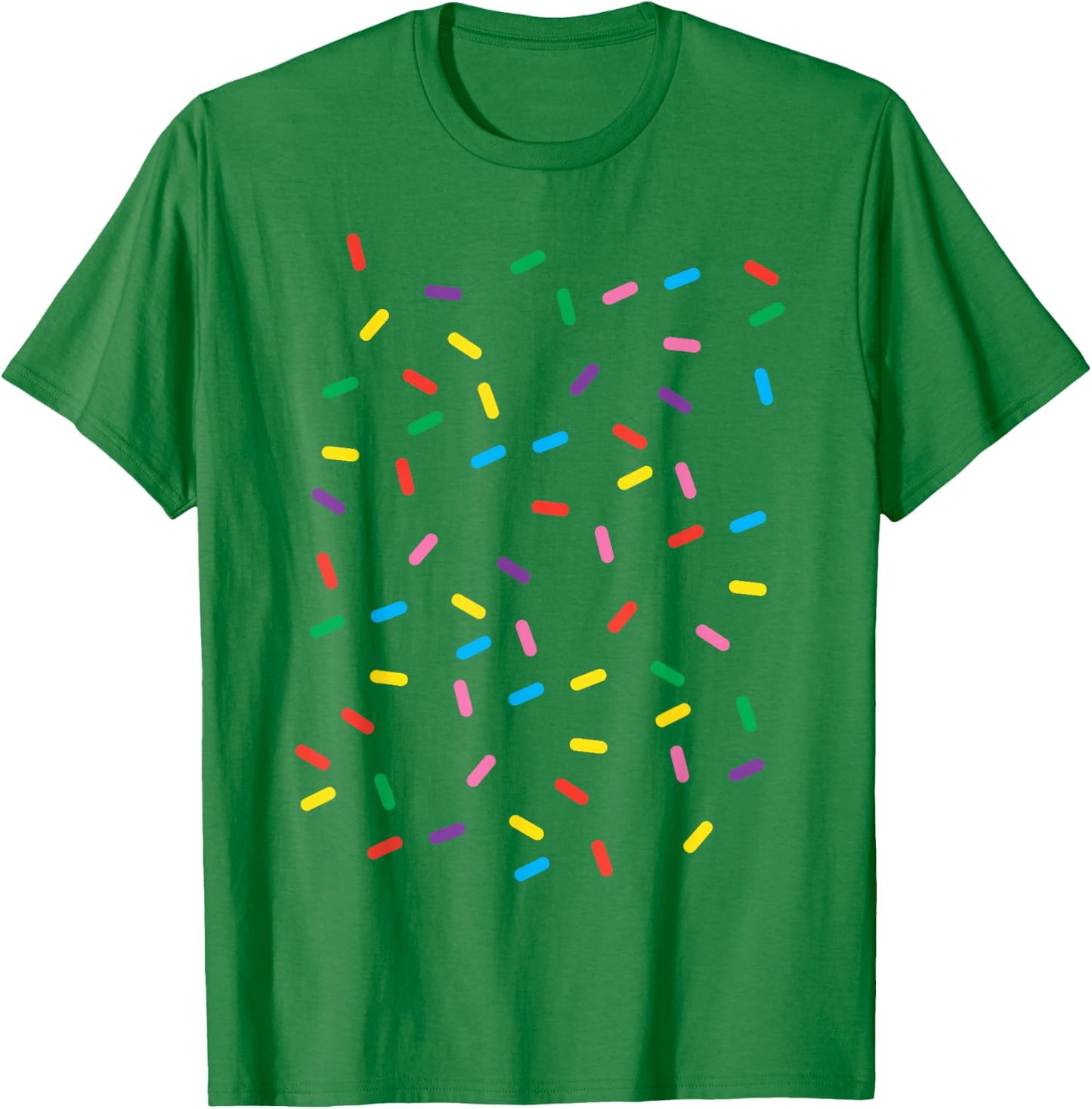 Ice Cream With Sprinkles Funny Lazy DIY Halloween Costume T-Shirt - T-Shirt | Irish Green