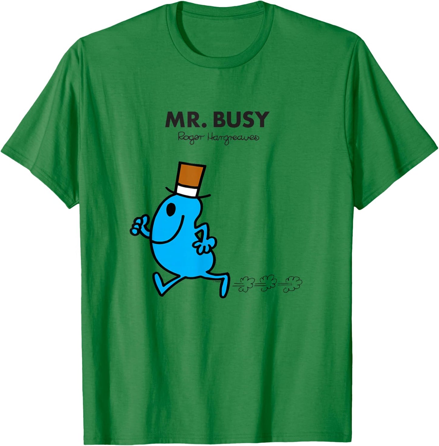 Mr. Men Mr. Busy T-Shirt - T-Shirt | Irish Green