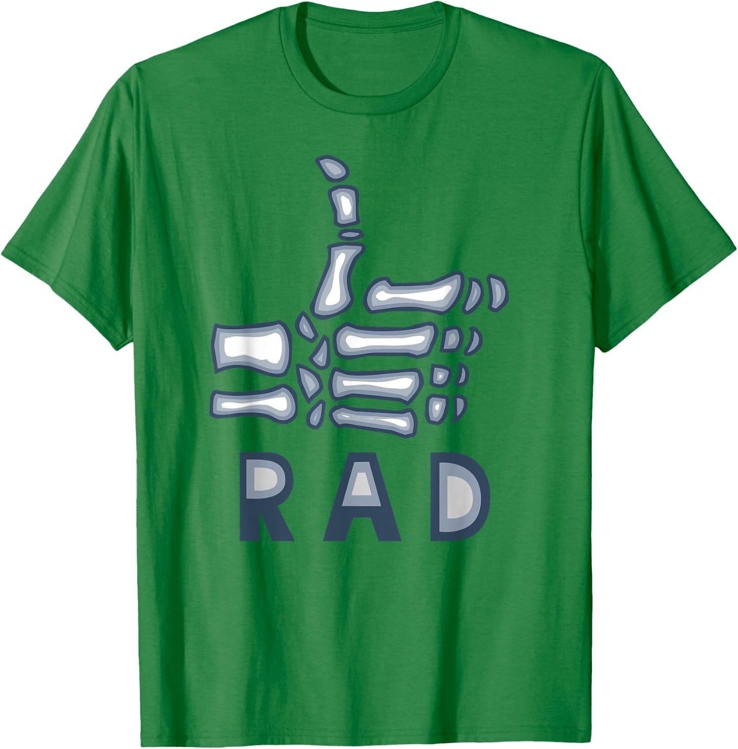 Radiology Tech , Rad Skeleton Thumb, X-Ray Gift T-Shirt - T-Shirt | Irish Green