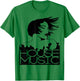 House Music Shirt, House Music All Night Long, EDM, Rave T-Shirt - T-Shirt | Irish Green