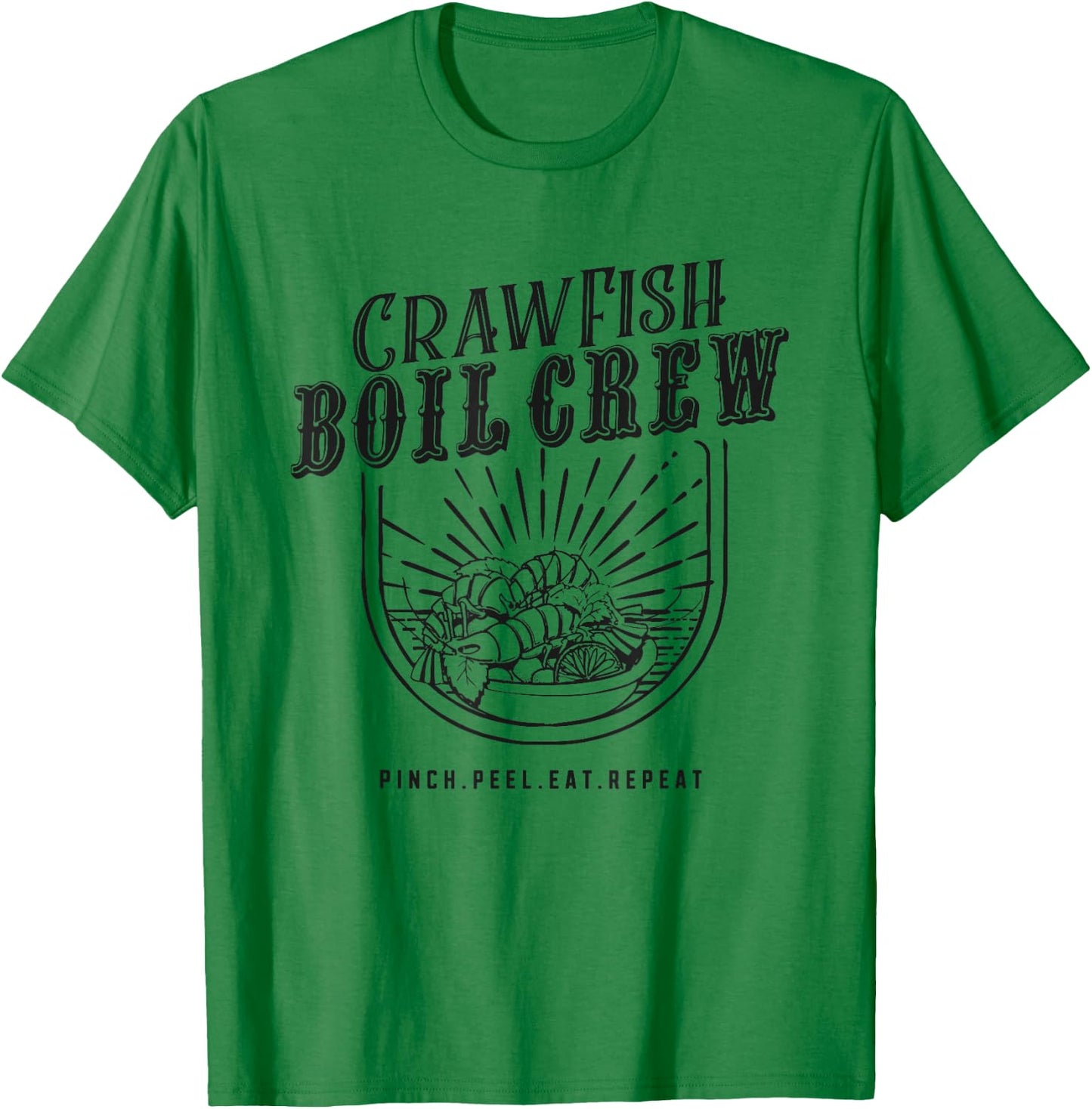Crawfish Boil Crew fun Festival Gift Shirt T-Shirt - T-Shirt | Irish Green