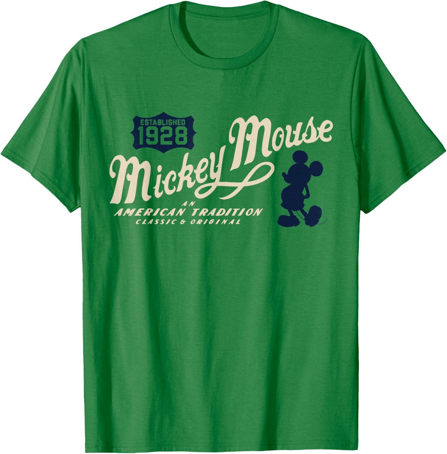 Disney - Mickey Mouse Classic T-Shirt - T-Shirt | Irish Green
