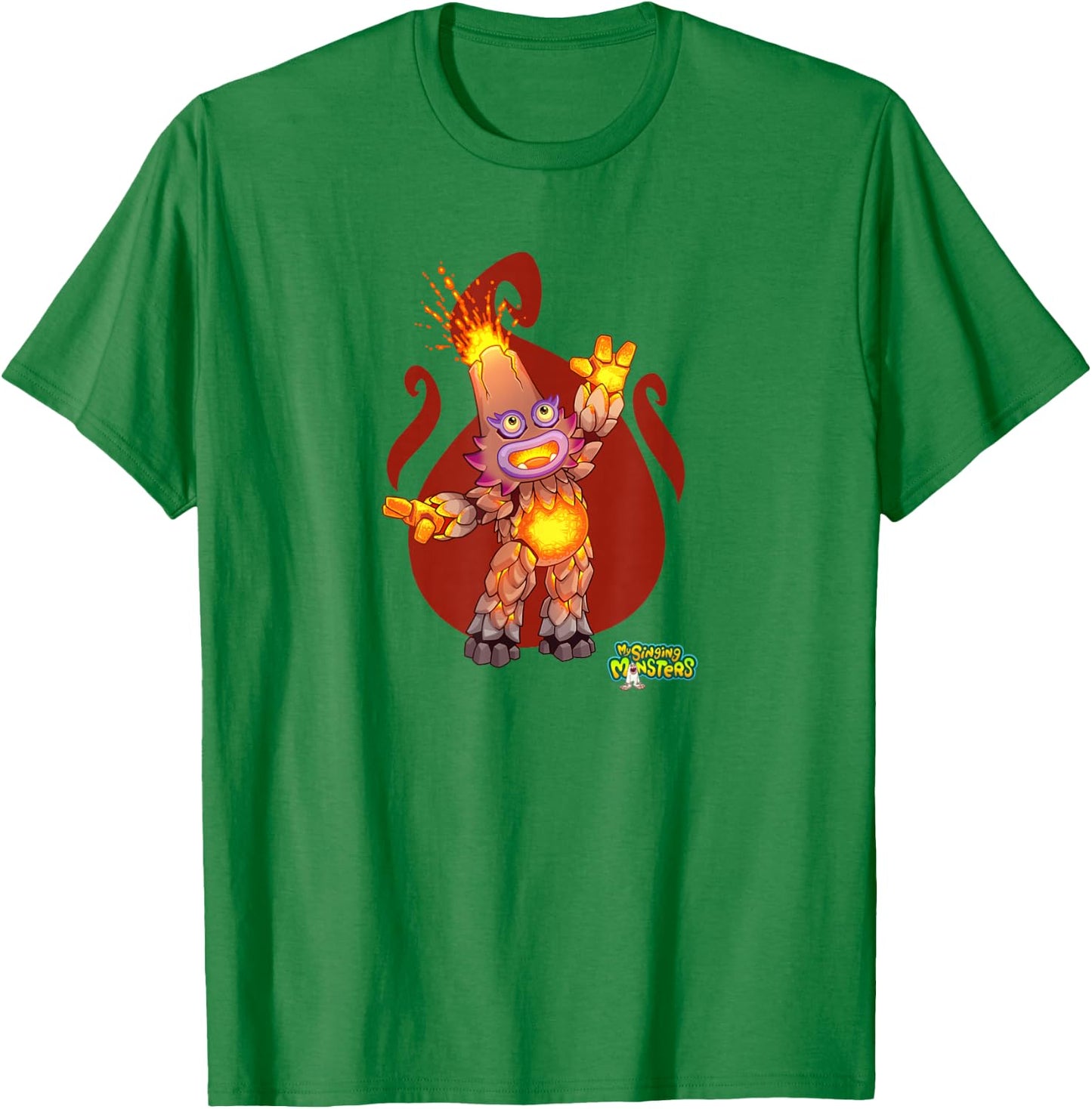 My Singing Monsters: Kayna T-Shirt - T-Shirt | Irish Green