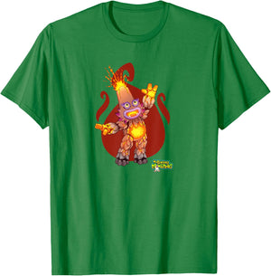 My Singing Monsters: Kayna T-Shirt - T-Shirt | Irish Green