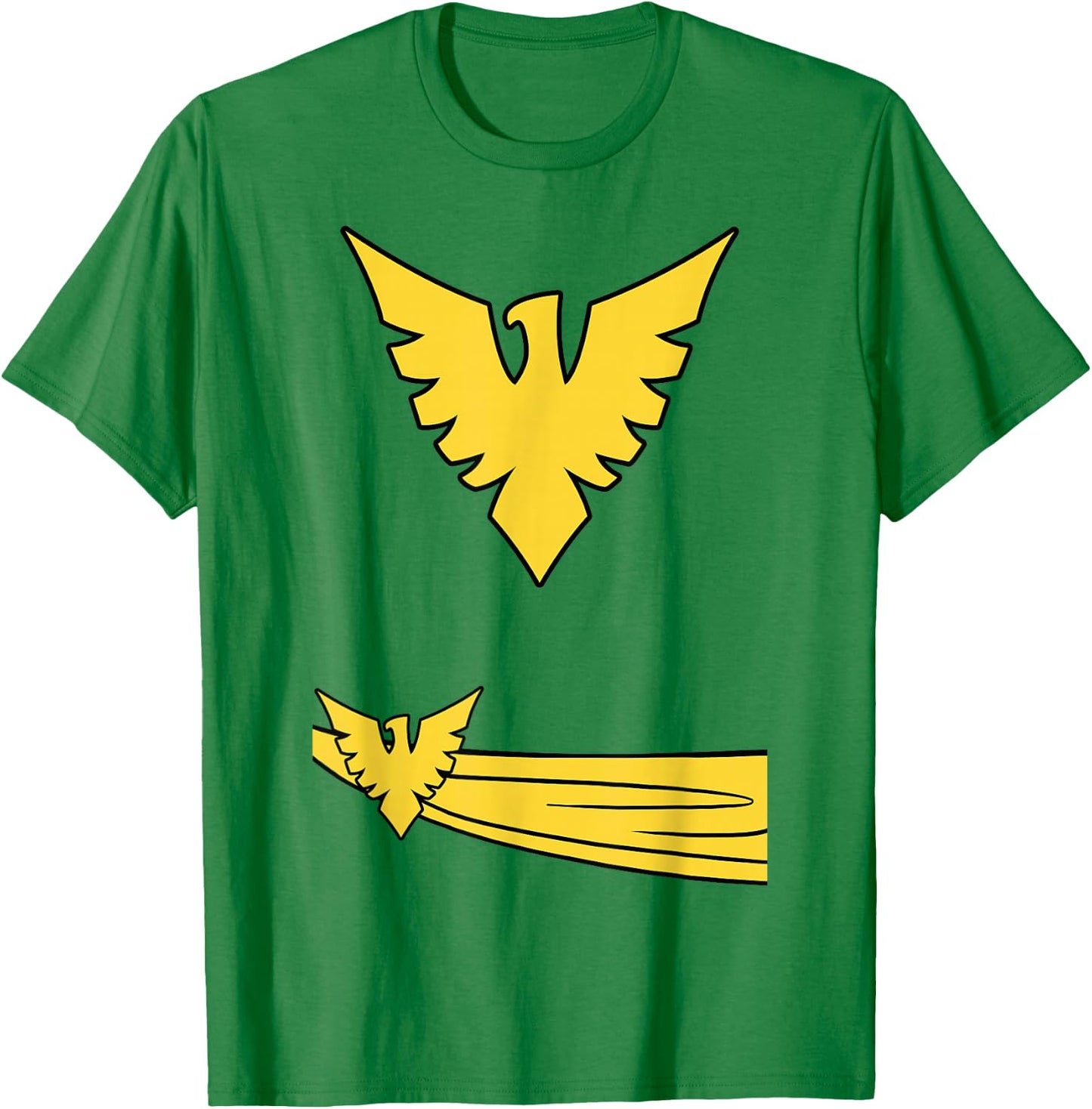 Marvel X-Men Phoenix Jean Grey Classic Comic Costume T-Shirt - T-Shirt | Irish Green