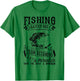 Fishing Saved Me From Becoming A PornStar T-Shirt - T-Shirt | Irish Green