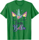 First Name Bella Personalized B Is For Bella T-Shirt - T-Shirt | Irish Green