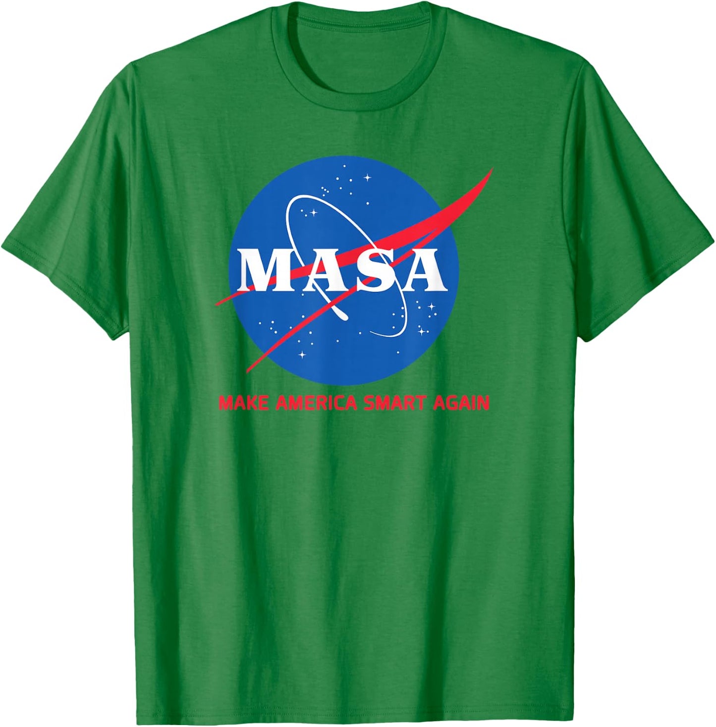Dem Teez Co. Make America Smart Again T-Shirt - T-Shirt | Irish Green
