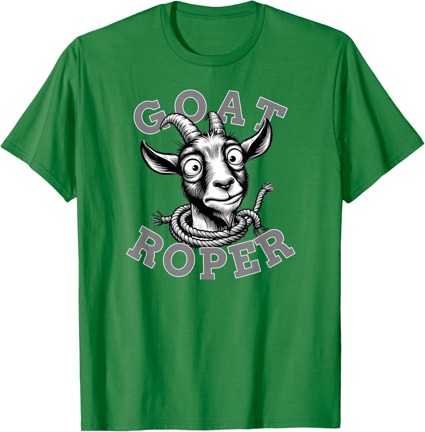 Goat Roper T-Shirt - T-Shirt | Irish Green