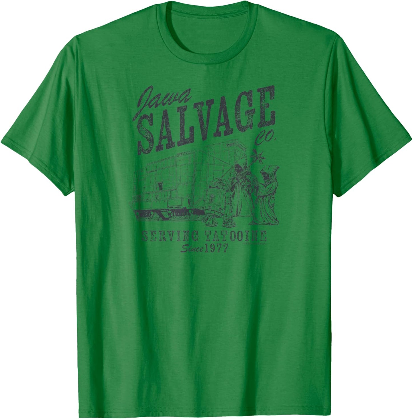 Star Wars - Jawa Salvage Co. Serving Tatooine Since 1982 T-Shirt - T-Shirt | Irish Green
