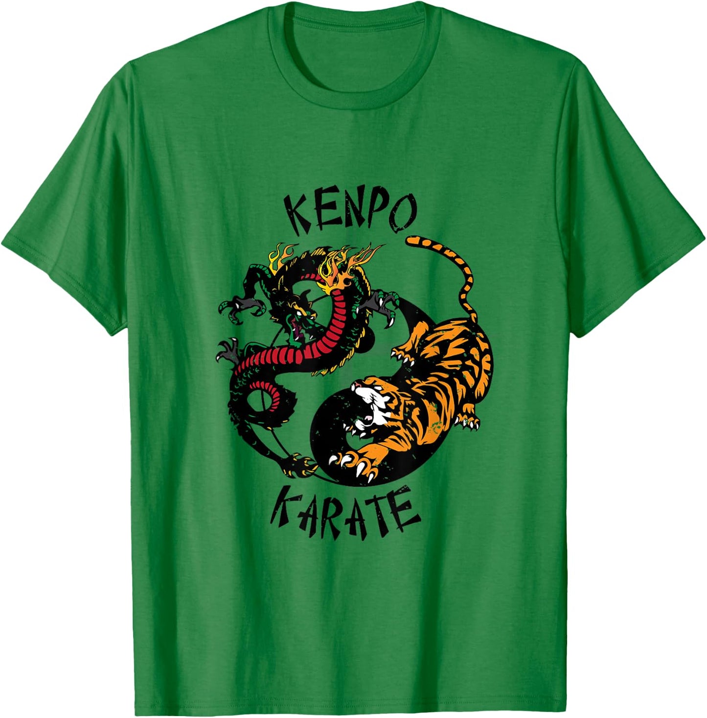 Kenpo Karate Self Defense Martial Arts T-Shirt - T-Shirt | Irish Green