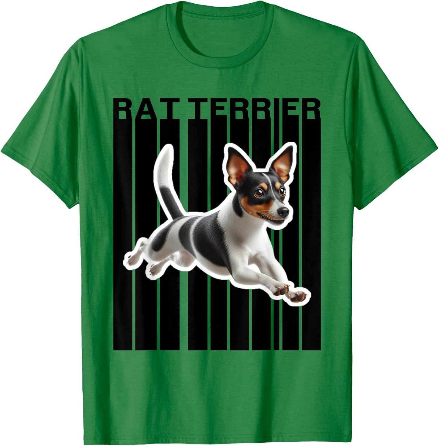 Rat Terrier dog lovers T-Shirt - T-Shirt | Irish Green