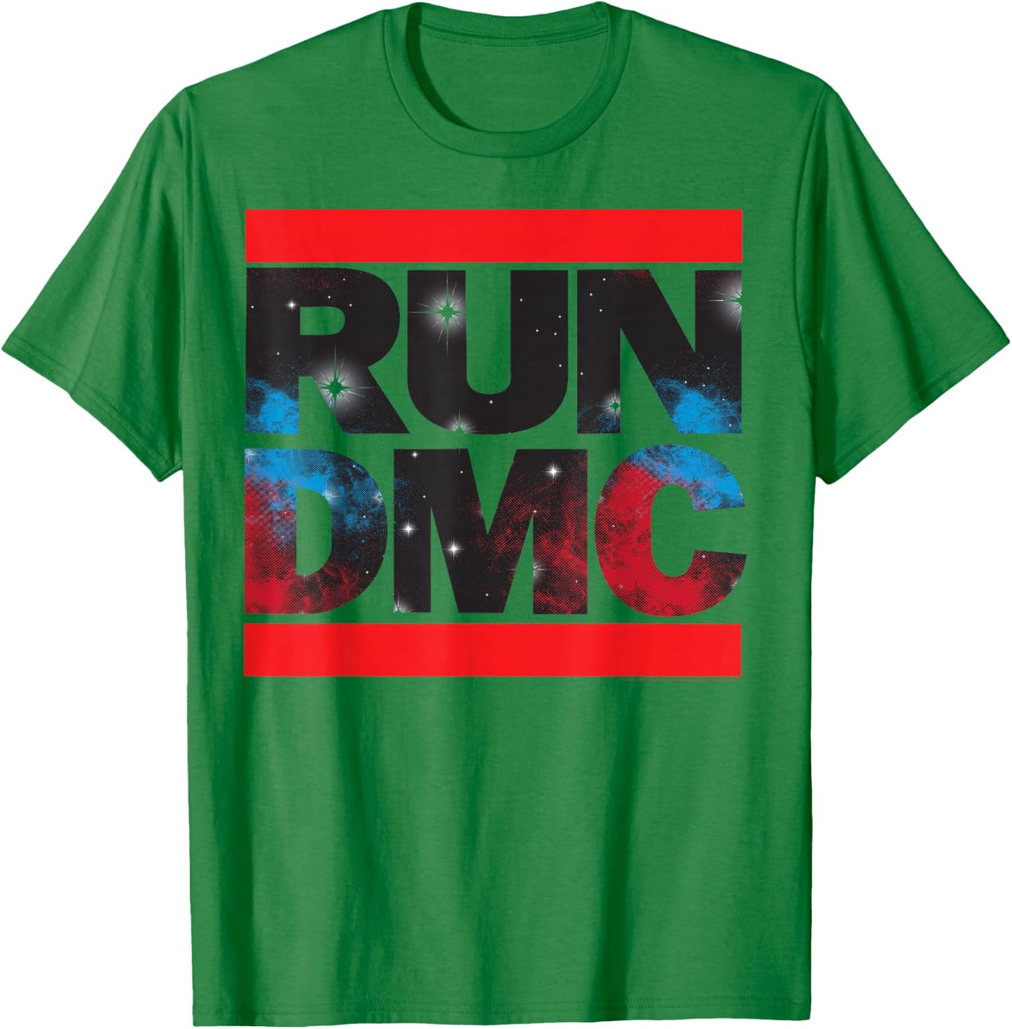 Run DMC Official Cosmic T-Shirt - T-Shirt | Irish Green