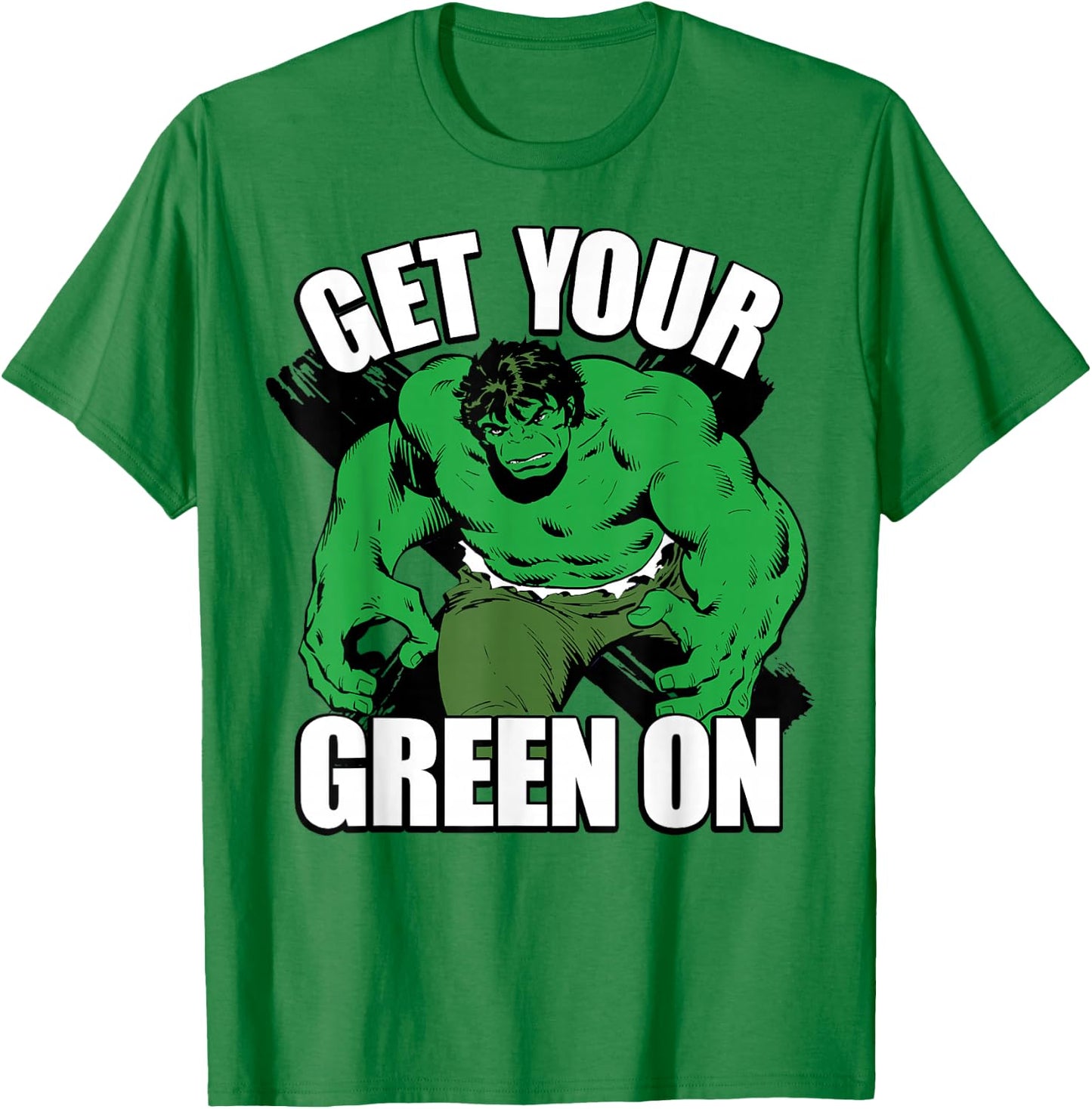 Marvel Hulk Get Your Green On St. Patty's Graphic T-Shirt - T-Shirt | Irish Green