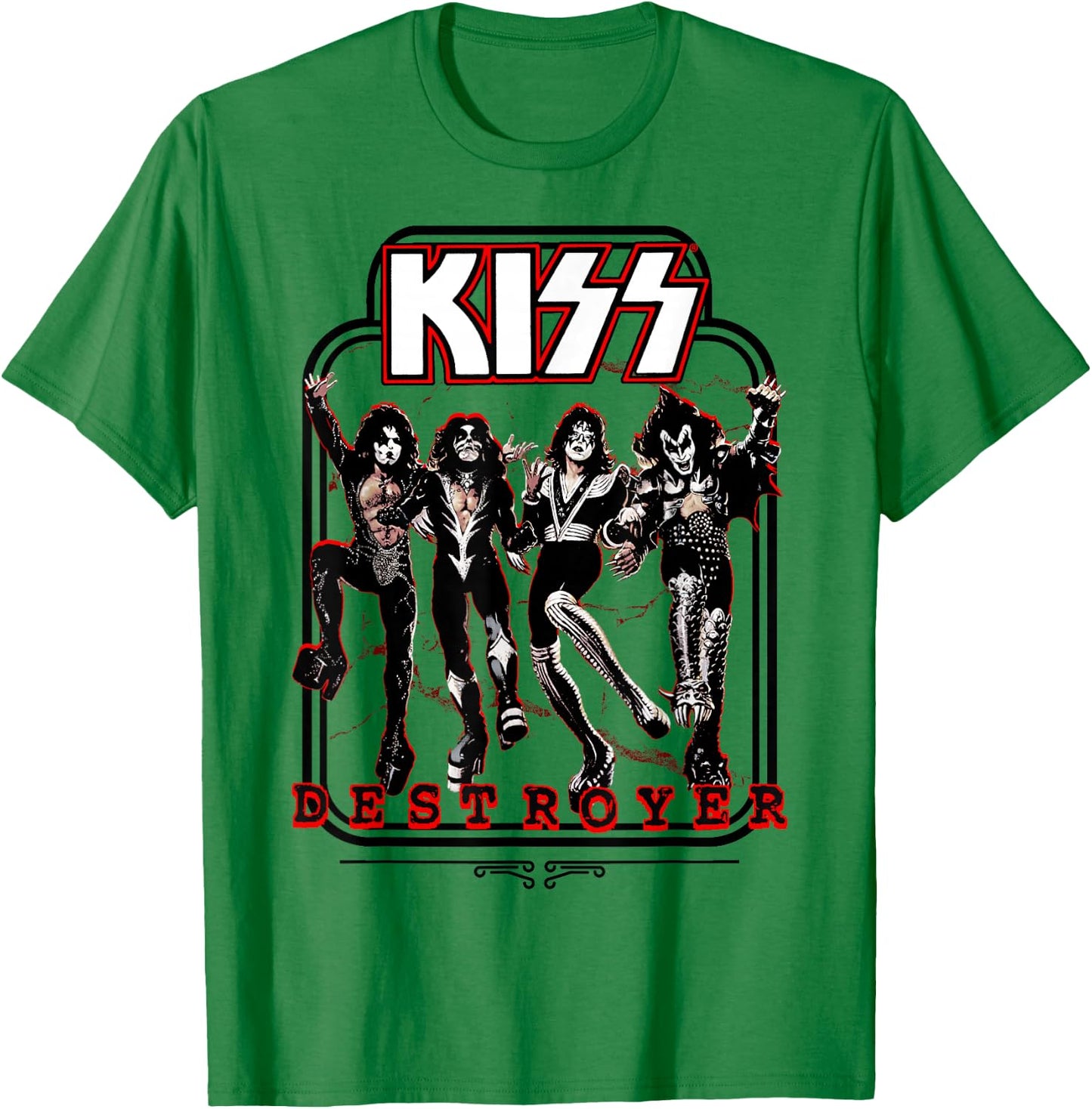 KISS - Destroyer T-Shirt - T-Shirt | Irish Green