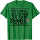 Not to Brag Same Gender Since Birth Funny Patriotic USA T-Shirt - T-Shirt | Irish Green