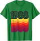 Birthday 80s Style Retro 1988 T-Shirt - T-Shirt | Irish Green