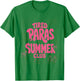 Tired Paras Summer Club Paraprofessional School Summer Cool T-Shirt - T-Shirt | Irish Green