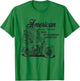 Indian Native American Motorcycle Bikers Gift T-Shirt - T-Shirt | Irish Green