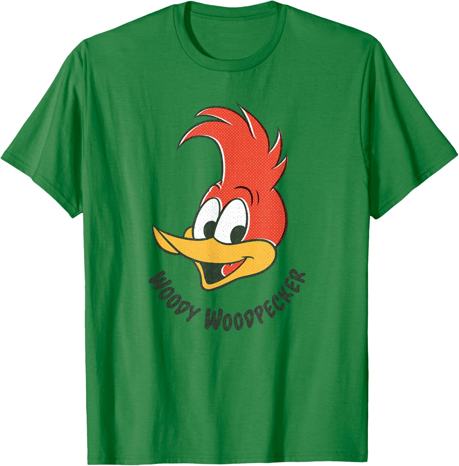 Woody Woodpecker Classic Smile T-Shirt - T-Shirt | Irish Green
