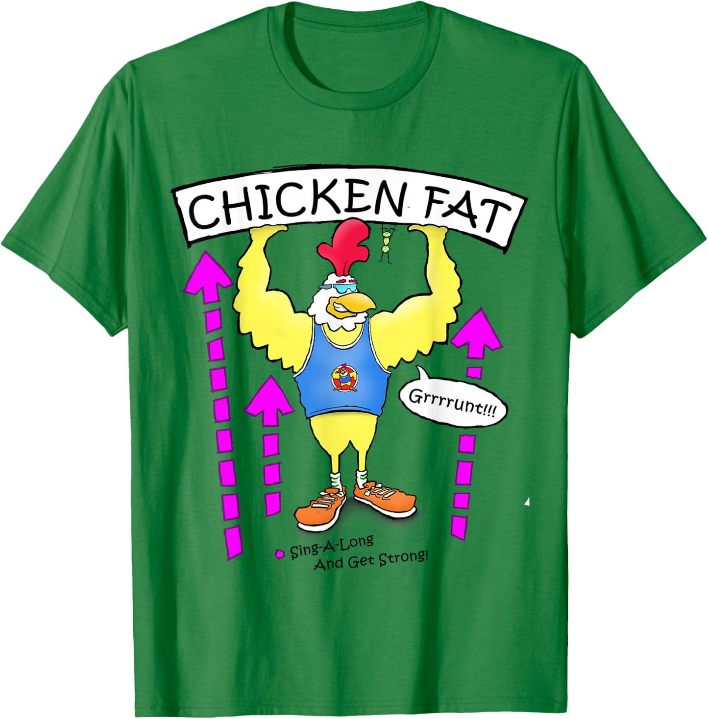 Chicken Fat T-Shirt - T-Shirt | Irish Green