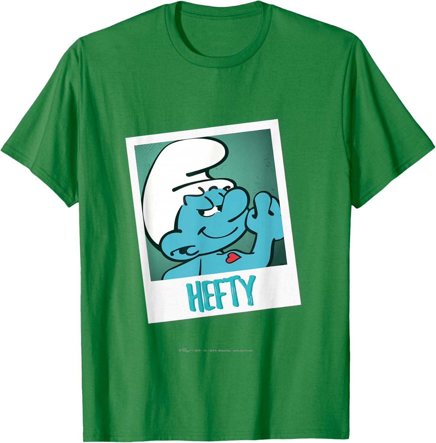 The Smurfs - Hefty T-Shirt - T-Shirt | Irish Green