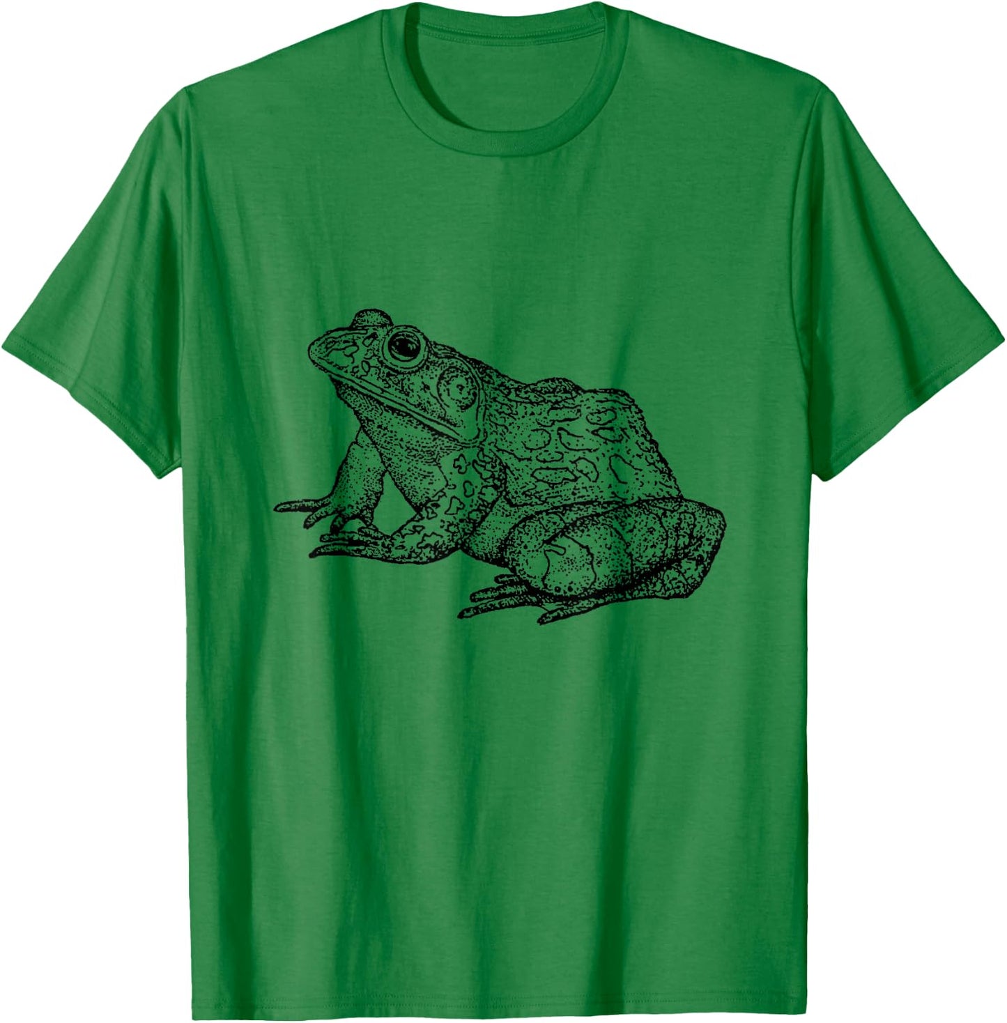 Vintage Bullfrog Print T-Shirt - T-Shirt | Irish Green