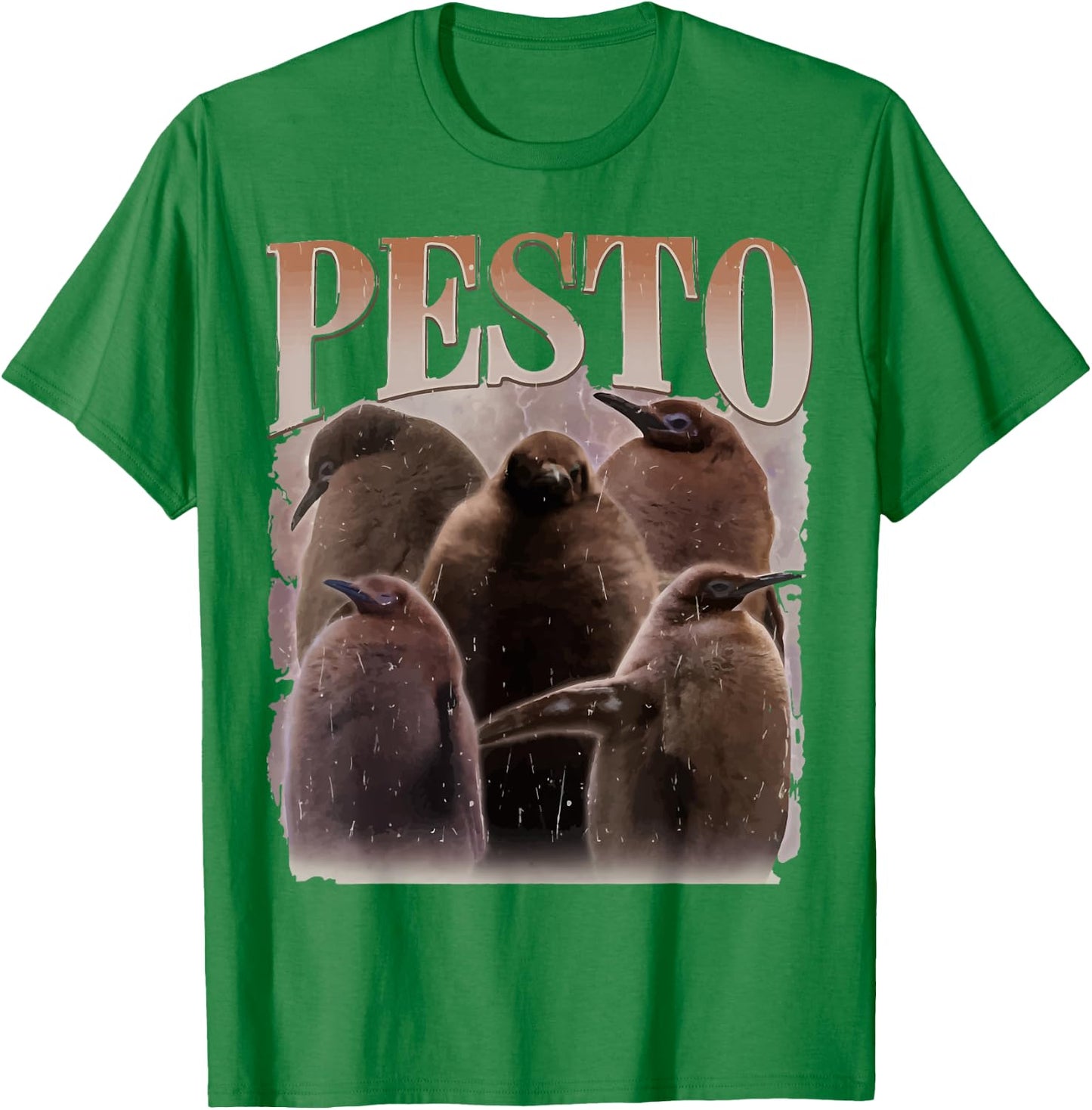 Pesto The Penguin Funny Baby Penguin Pesto T-Shirt - T-Shirt | Irish Green