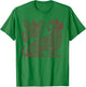 Retro Floral Dachshund Hummingbird Wiener Dog Pet Lover Men Women T-Shirt - T-Shirt | Irish Green
