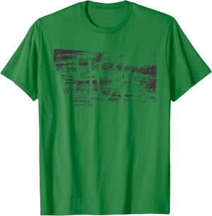 406 Montana Distressed State Local Pride Travel Home T-Shirt - T-Shirt | Irish Green