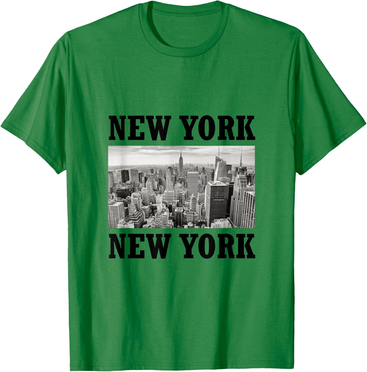 New York New York City Photo T-Shirt - T-Shirt | Irish Green
