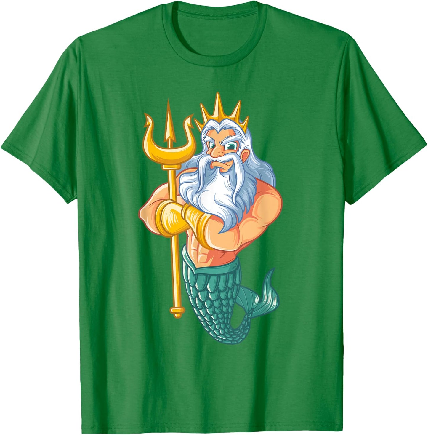 Mermaid Security Shirt | Funny Merman Swimming Gift T-Shirt - T-Shirt | Irish Green