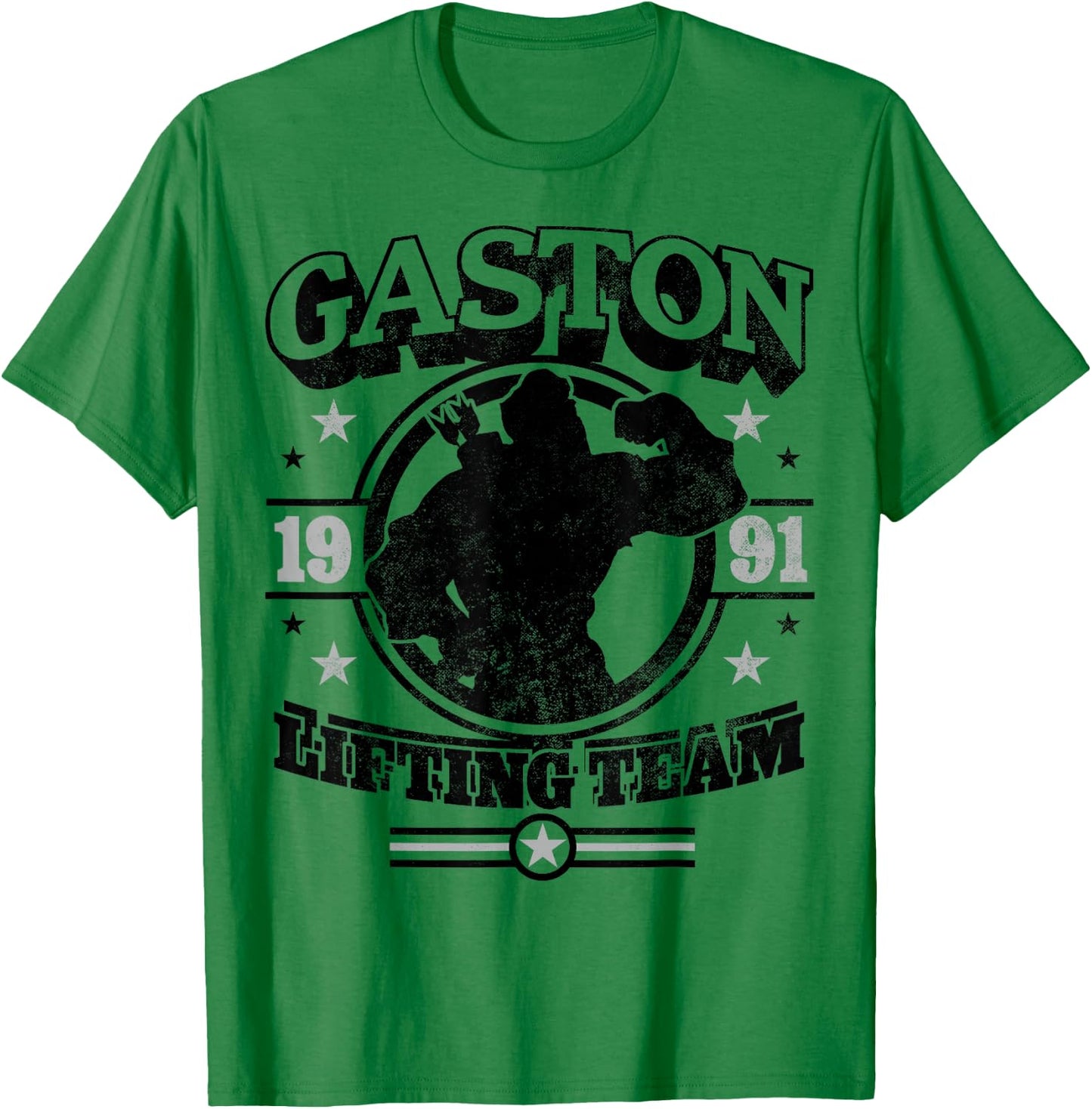 Disney Beauty and The Beast Gaston Graphic T-Shirt - T-Shirt | Irish Green